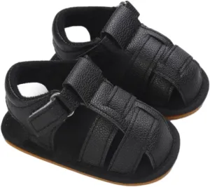 Infant Baby Girl Boy Sandals Summer Beach Outdoor Soft Rubber Sole Toddler First Walking Shoes