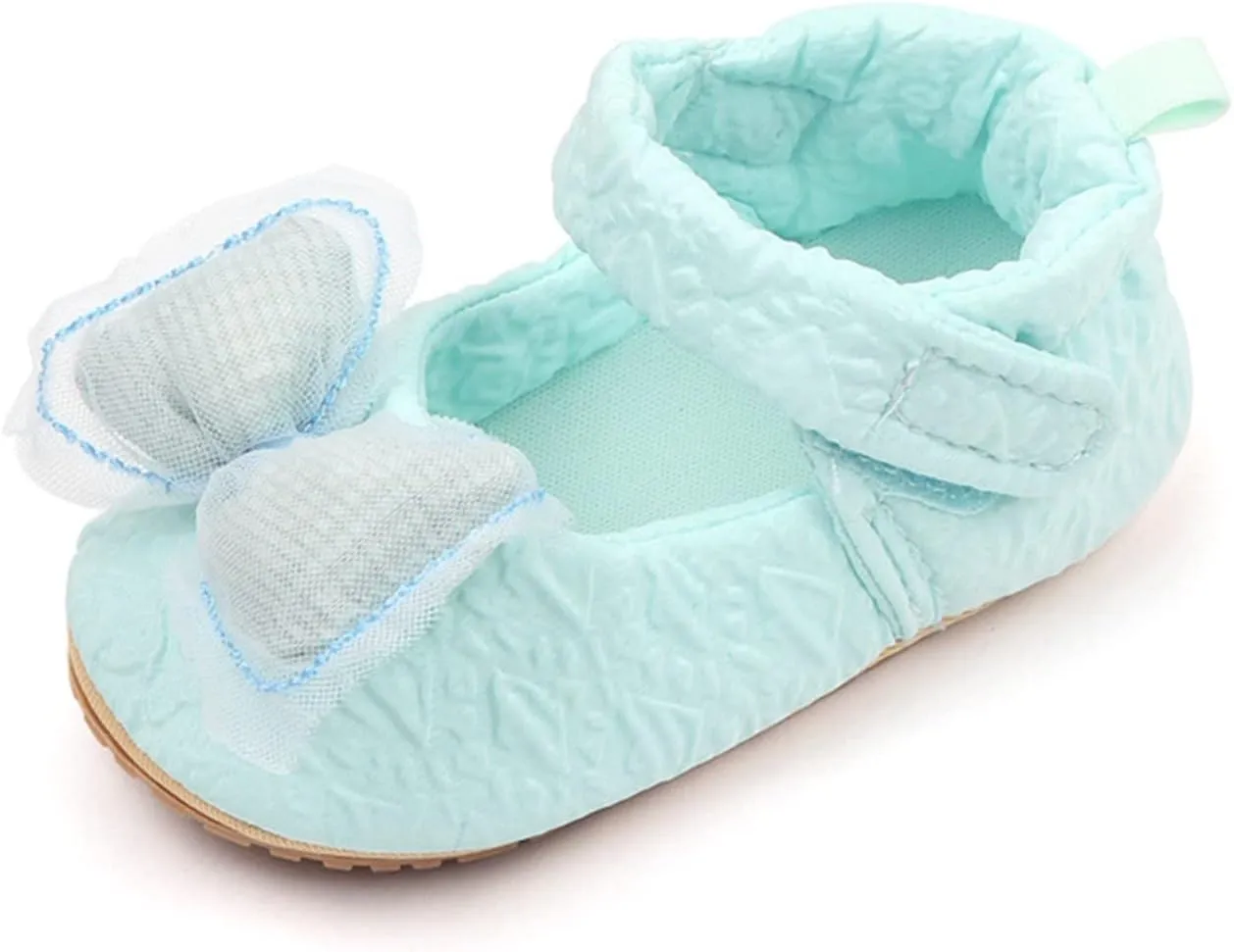 Infant Baby Newborn Sneakers Girls Cute Bow Cartoon Shoes Walking Shoes Flat Shoes Dress Shoes Crib Shoes