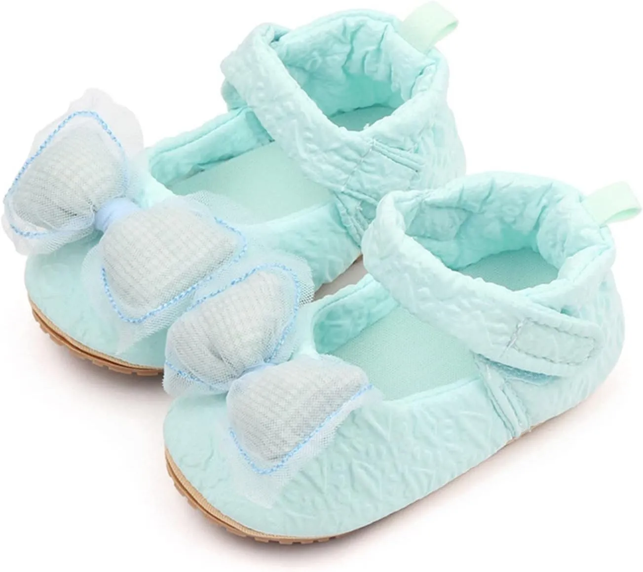 Infant Baby Newborn Sneakers Girls Cute Bow Cartoon Shoes Walking Shoes Flat Shoes Dress Shoes Crib Shoes