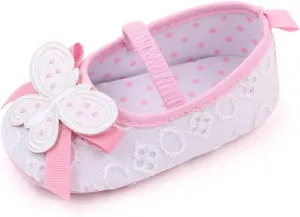 Infant Boys Baby Newborn Sneakers Girls Cute Butterfly Design Walking Shoes Flat Bottom Love Shoes Baby Sneaker Shoes