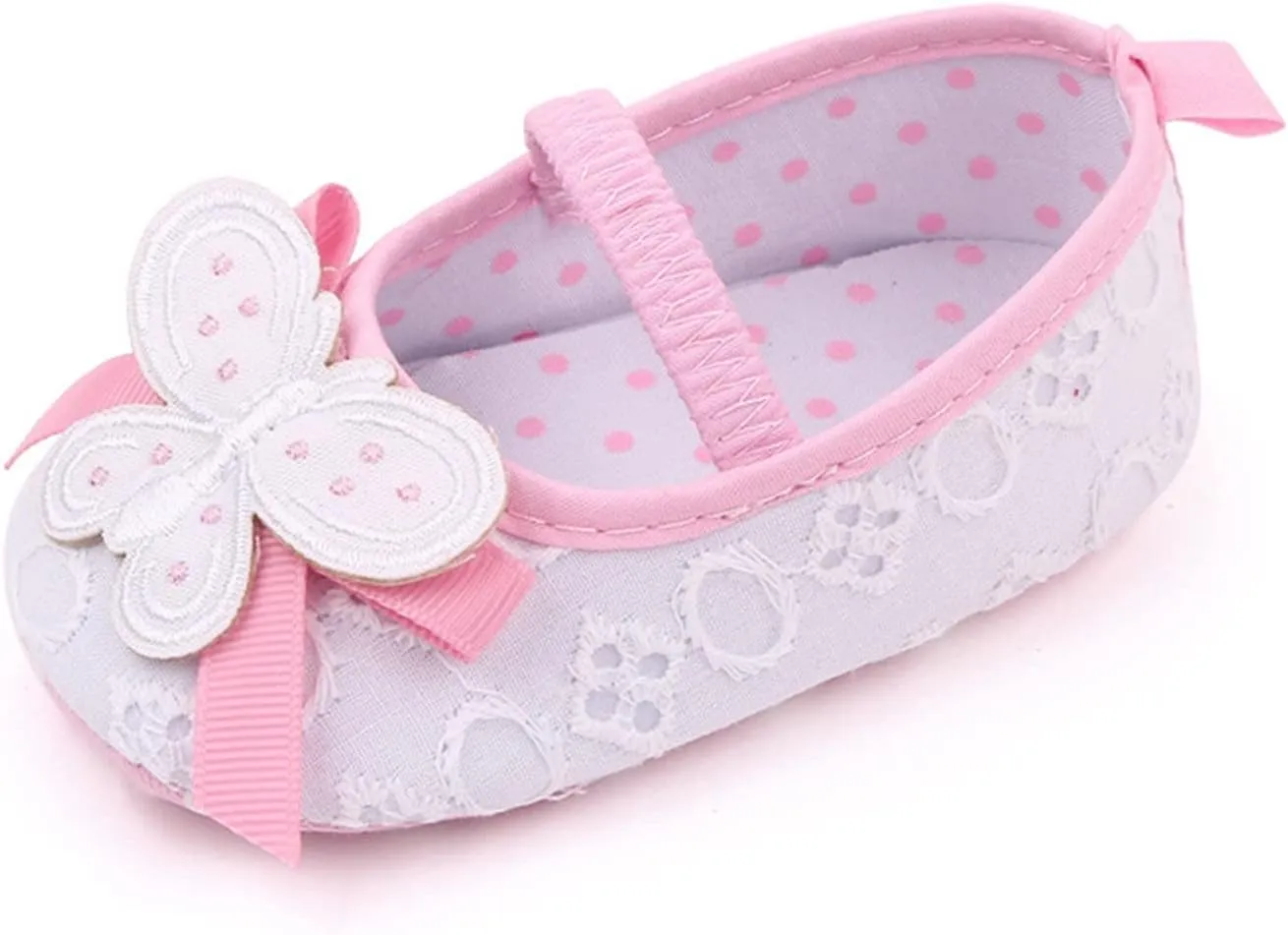 Infant Boys Baby Newborn Sneakers Girls Cute Butterfly Design Walking Shoes Flat Bottom Love Shoes Baby Sneaker Shoes