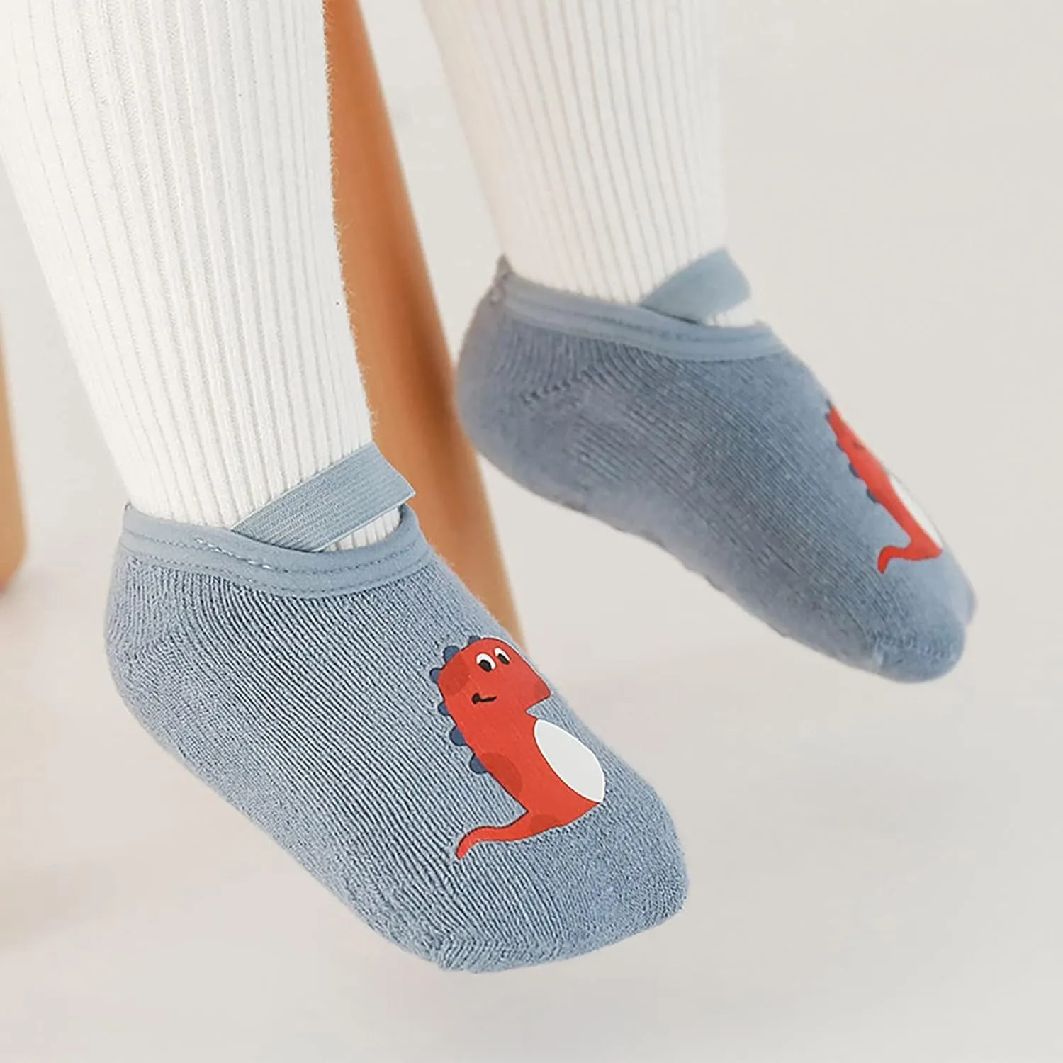 Infant Cute Cartoon Socks Shoes Baby Walking Shoes Boys and Girls Floor Sports Non Slip Warm Shoes Baby Sock Shoes