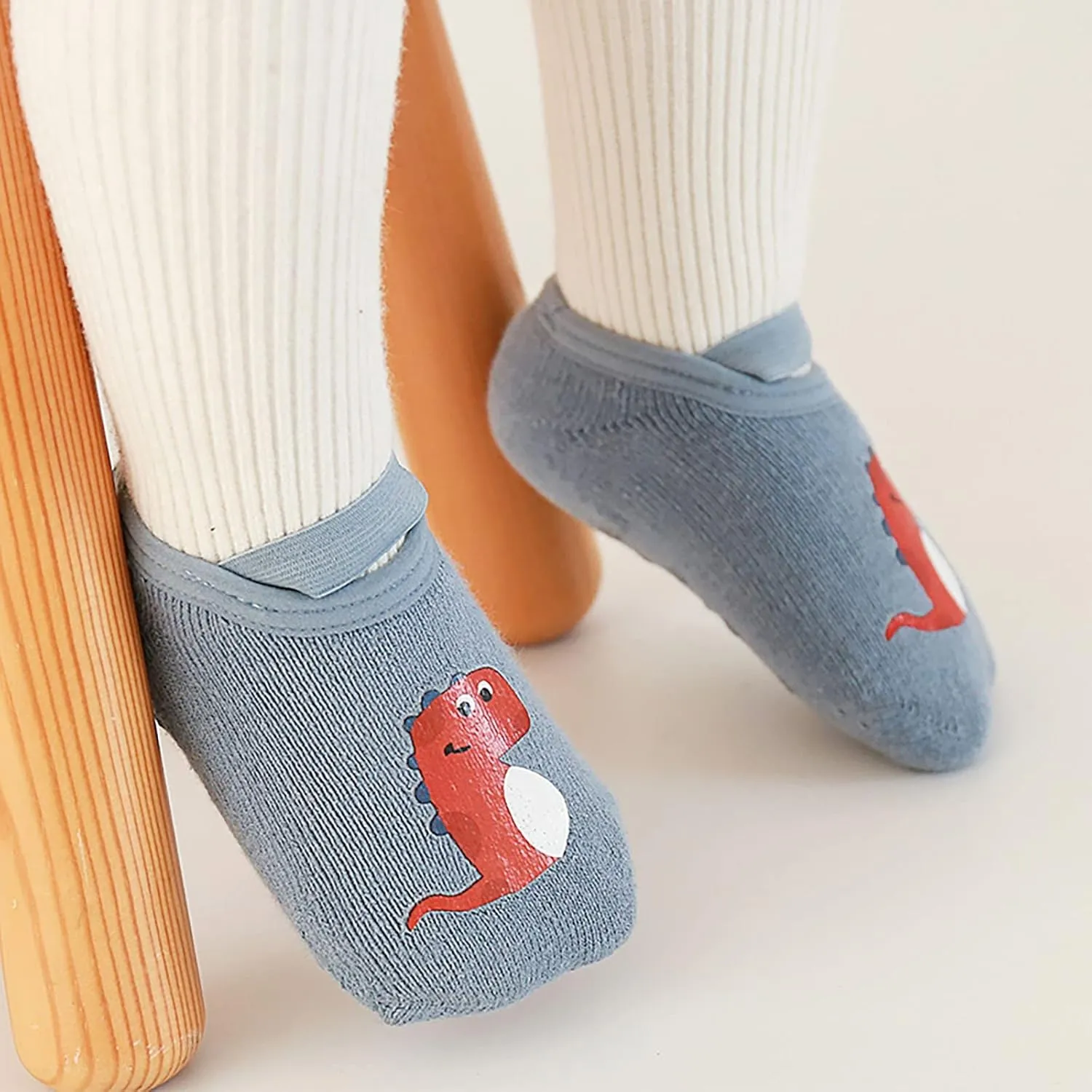 Infant Cute Cartoon Socks Shoes Baby Walking Shoes Boys and Girls Floor Sports Non Slip Warm Shoes Baby Sock Shoes
