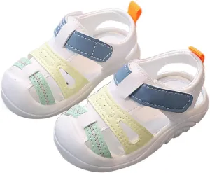 Infant Girls' Sandals Boys' Toddler Shoes Summer Baotou Sandals Soft Soled Toddler Shoes Children'S Jelly Baby Shoes