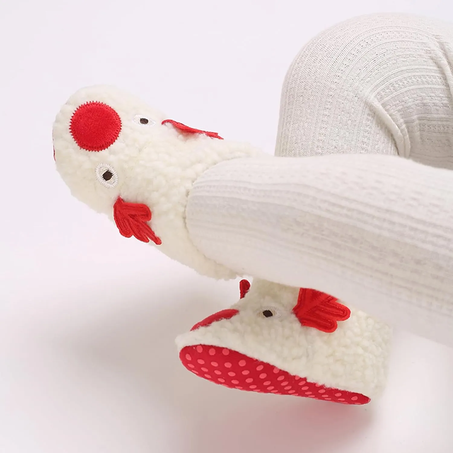 Infant Halloween Christmas Booties Soft Baby Pumpkin Santa Claus Winter Warm Fleece Slippers Snow Boots Crib Shoes