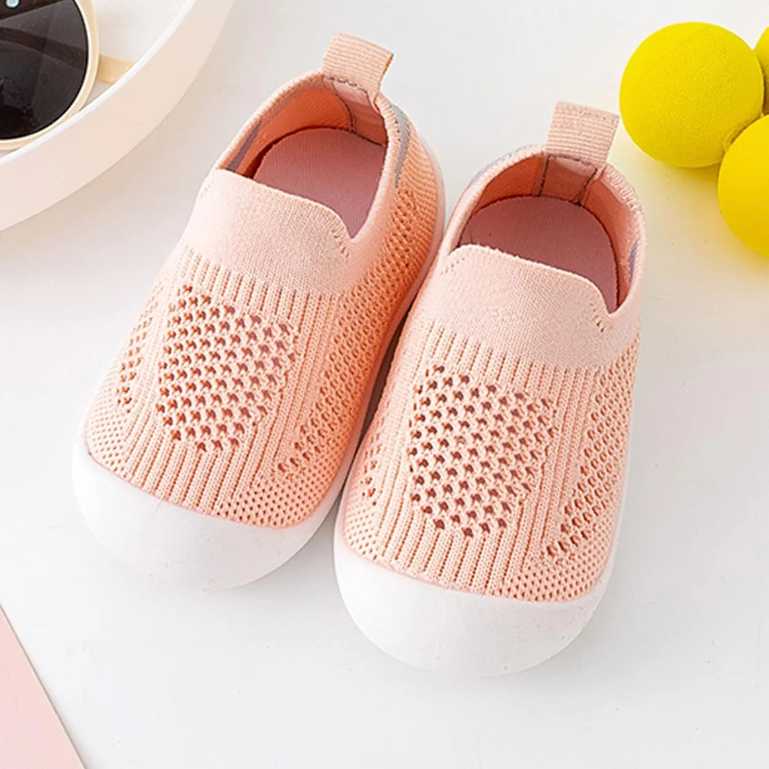 Infant Toddler Shoes Hollow Out Breathable Socks Shoes Soft Sole Non Slip Wear Out Toddler Floor Shoes Girl Shoes Size 12