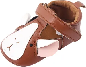 Infant Toddler Shoes Soft Sole Cartoon Animals Hook Loop Casual Shoes Princess Shoes Toddler Shoes Size One Baby Girl