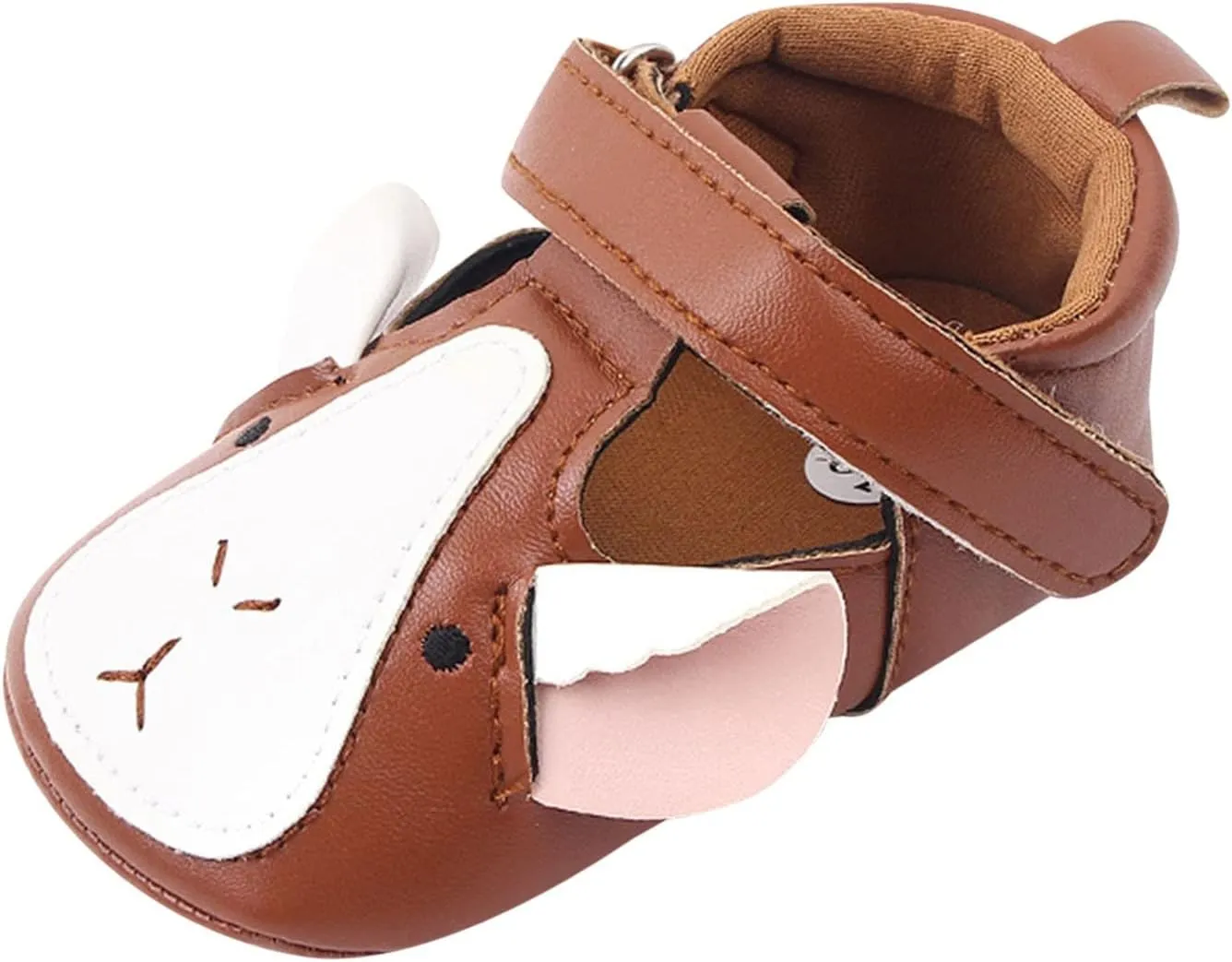 Infant Toddler Shoes Soft Sole Cartoon Animals Hook Loop Casual Shoes Princess Shoes Toddler Shoes Size One Baby Girl