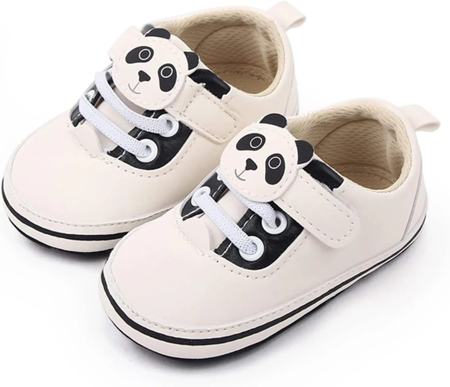 Infant Toddler Shoes Soft Sole Cartoon Panda Lace Up Casual Shoes Princess Shoes Toddler Shoes Size 8 Toddler Cleats Soccer