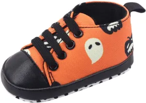 Infant Toddler Shoes Soft Sole Cute Bow Plaid Fruit Print Toddler Shoes Toddler Slip On Shoes (Black, 4 Infant)