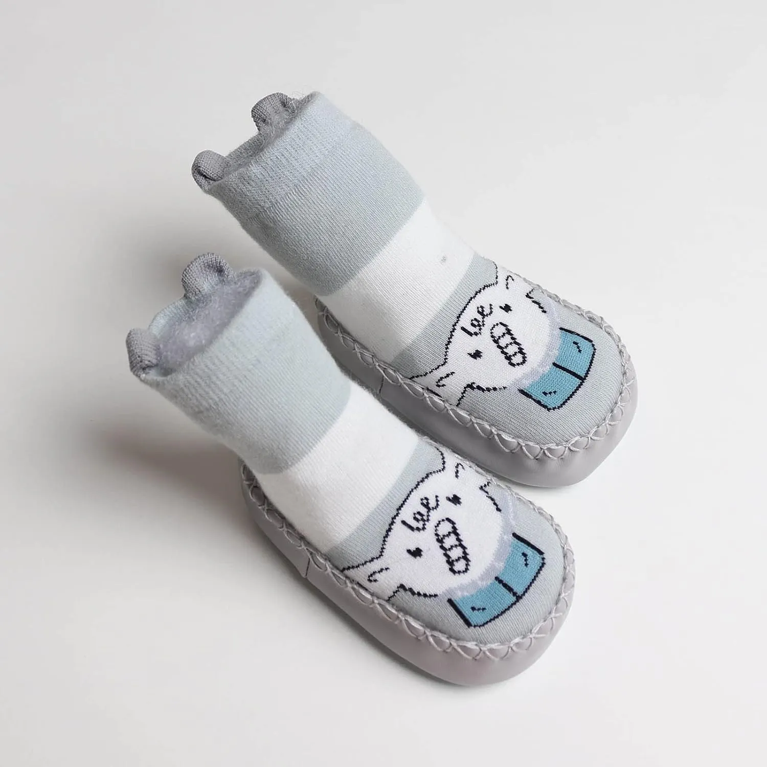 Infant Toddler Shoes Soft Sole Toddler Shoes Cartoon Animal Print Non Slip Breathable Rubber Sandals for Kids