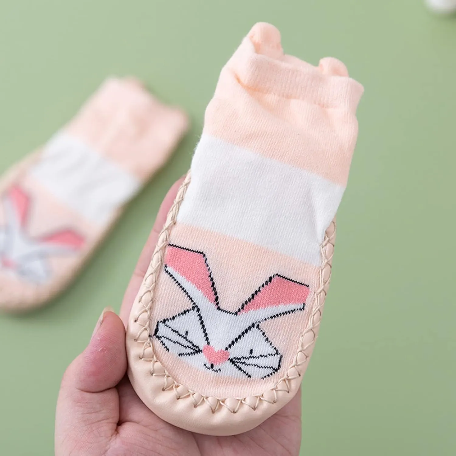Infant Toddler Shoes Soft Sole Toddler Shoes Cartoon Animal Print Non Slip Breathable Rubber Sandals for Kids