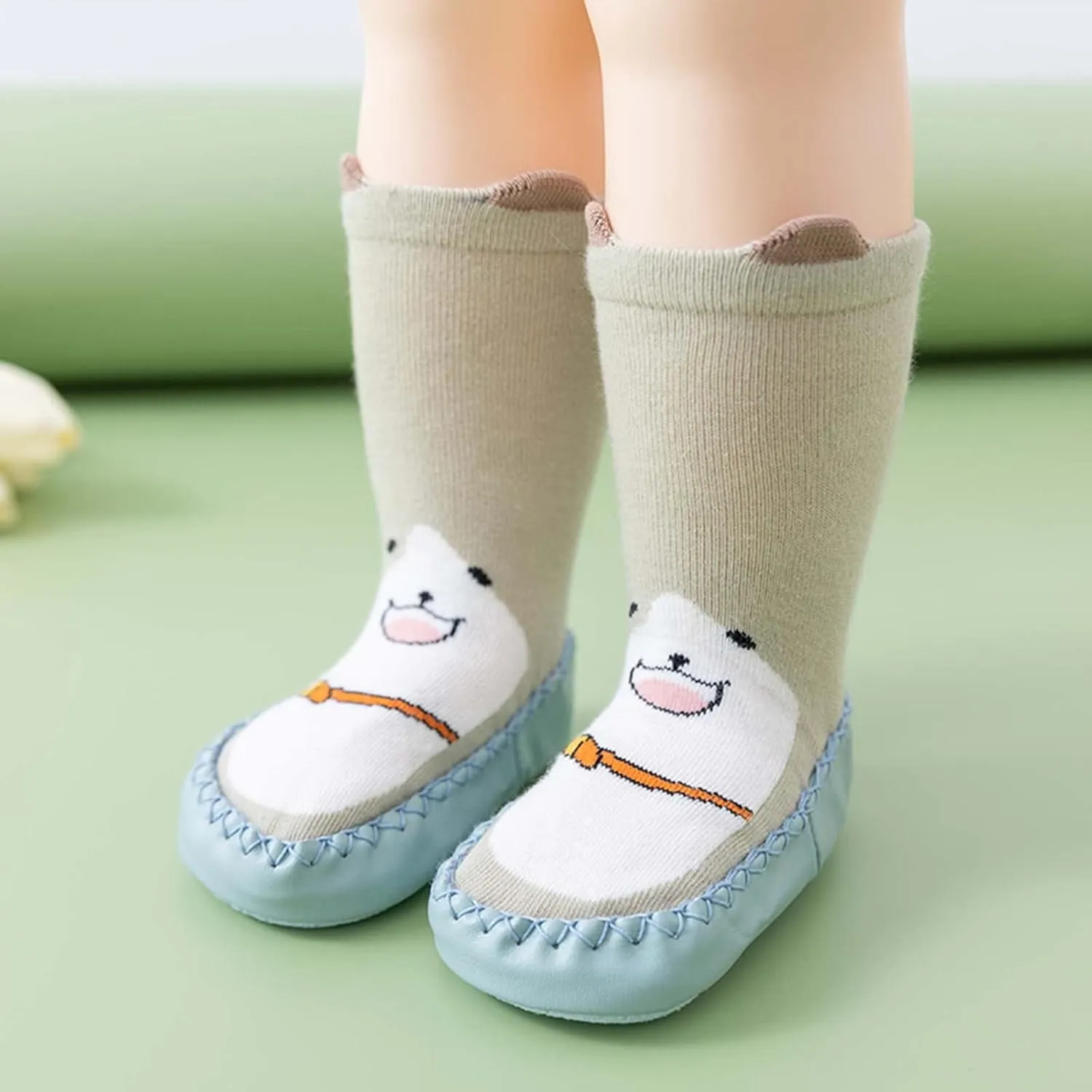 Infant Toddler Shoes Soft Sole Toddler Shoes Cartoon Print Breathable Non Slip Socks Socks Shoes Natives