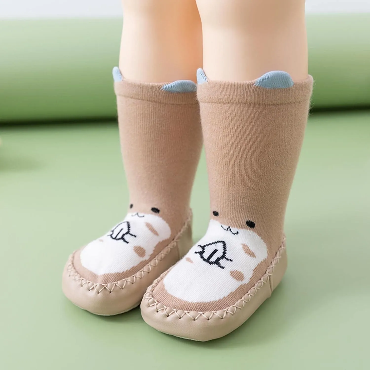 Infant Toddler Shoes Soft Sole Toddler Shoes Cartoon Print Breathable Non Slip Socks Socks Shoes Natives