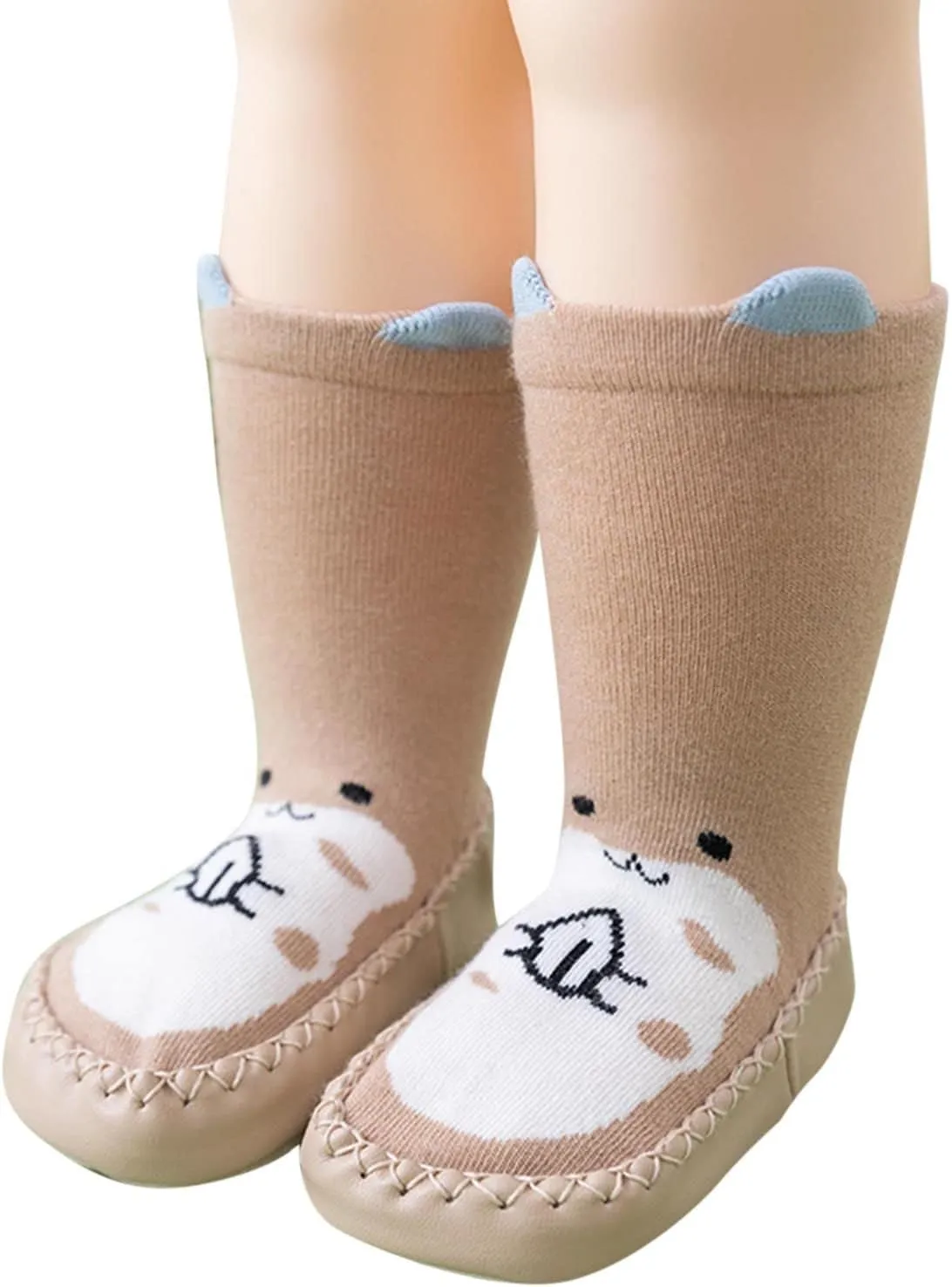 Infant Toddler Shoes Soft Sole Toddler Shoes Cartoon Print Breathable Non Slip Socks Socks Shoes Natives