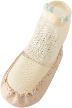 Infant Toddler Shoes Soft Sole Toddler Shoes Ears Decoration Non Slip Breathable Socks Baby Sandals Size 6