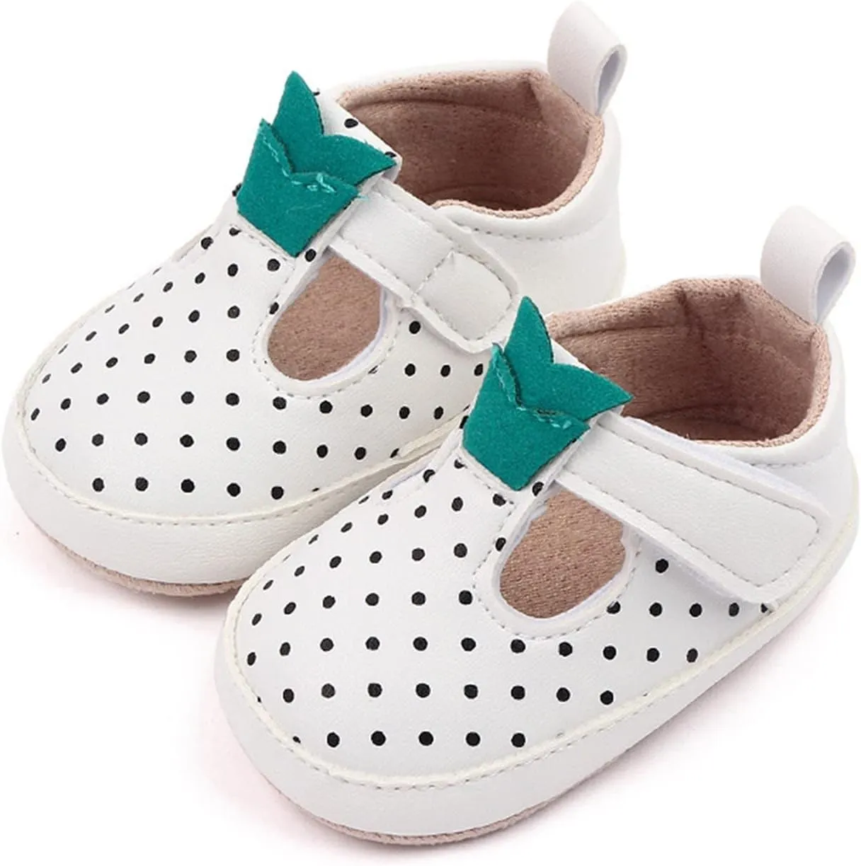 Infant Toddler Shoes Soft Sole Toddler Shoes Polka Dots Non Slip Breathable Princess Shoes Toddler Sandals Size 9