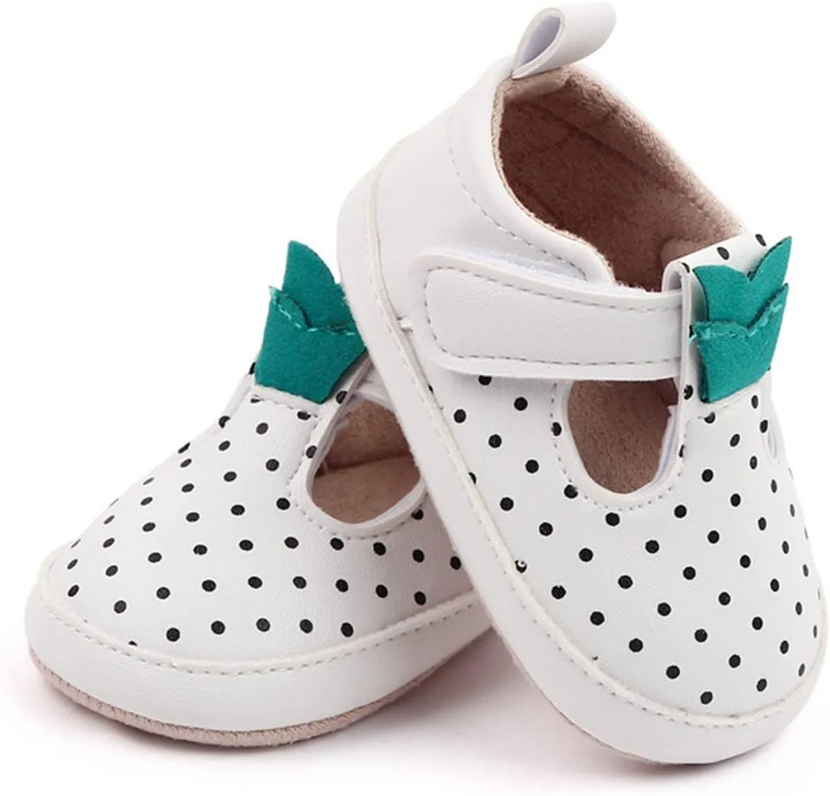 Infant Toddler Shoes Soft Sole Toddler Shoes Polka Dots Non Slip Breathable Princess Shoes Toddler Sandals Size 9
