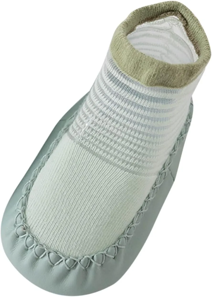 Infant Toddler Shoes Soft Sole Toddler Shoes Striped Hollow Breathable Non Slip Socks Socks Toddle Sandals