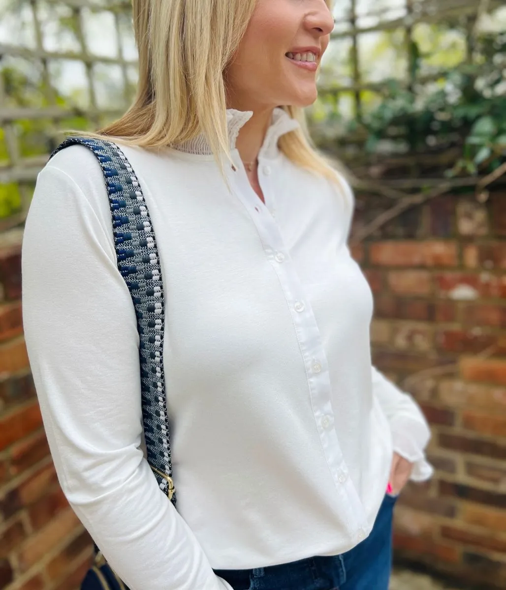 Ivory Frill Townsend Blouse