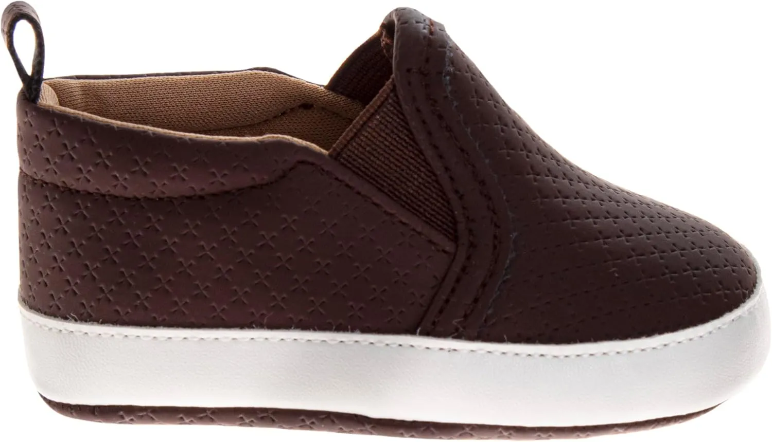 Josmo Unisex Baby Boys Girls Sneakers Infant Slip On First Walking Shoes Casual Crib Shoes (Size 2-4 Infant)
