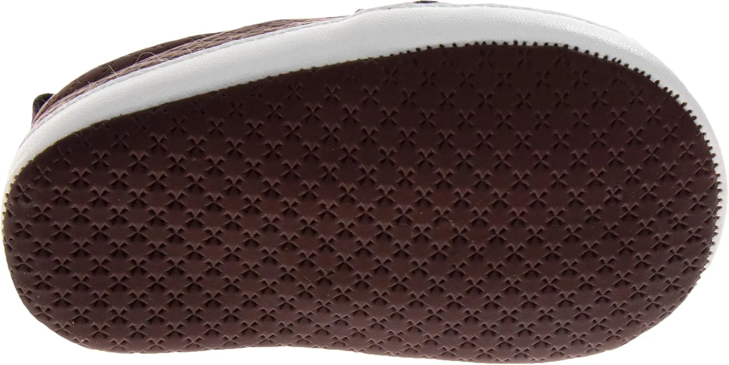 Josmo Unisex Baby Boys Girls Sneakers Infant Slip On First Walking Shoes Casual Crib Shoes (Size 2-4 Infant)