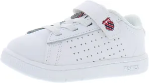 K-Swiss Court Casper VLC Baby Boys Shoes Size 5, Color: White