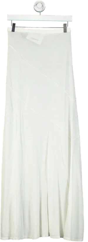 Karen Millen White Maxi Skirt UK S