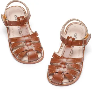 Kiderence Toddler Girls Sandals Little Girls Kids Summer Shoes Toddler Sandals