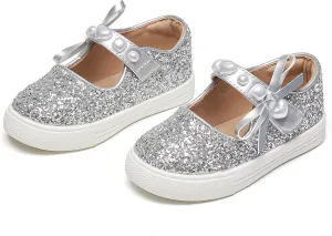 Kiderence Toddler Girls Sneakers Little Girls Running Sports Shoes(Toddler/Little Kids)