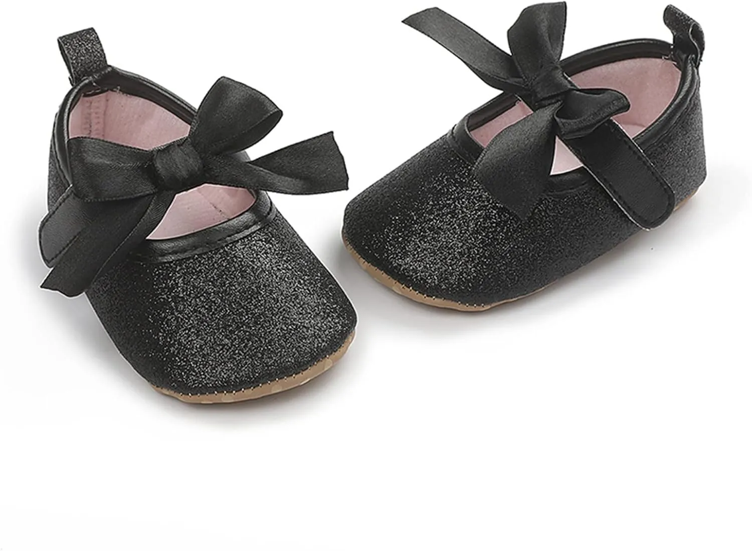 Kids Casual Shoes Toddler Kids Infant Girls Soild Colour Bowknot Princress Shoes Soft Sole The Floor Barefoot