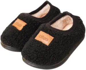 Kids Children Durian Style Warm Shoes Cotton Shoes Solid Fashion Soft Sole Indoor Non Slip Shoes for Toddler
