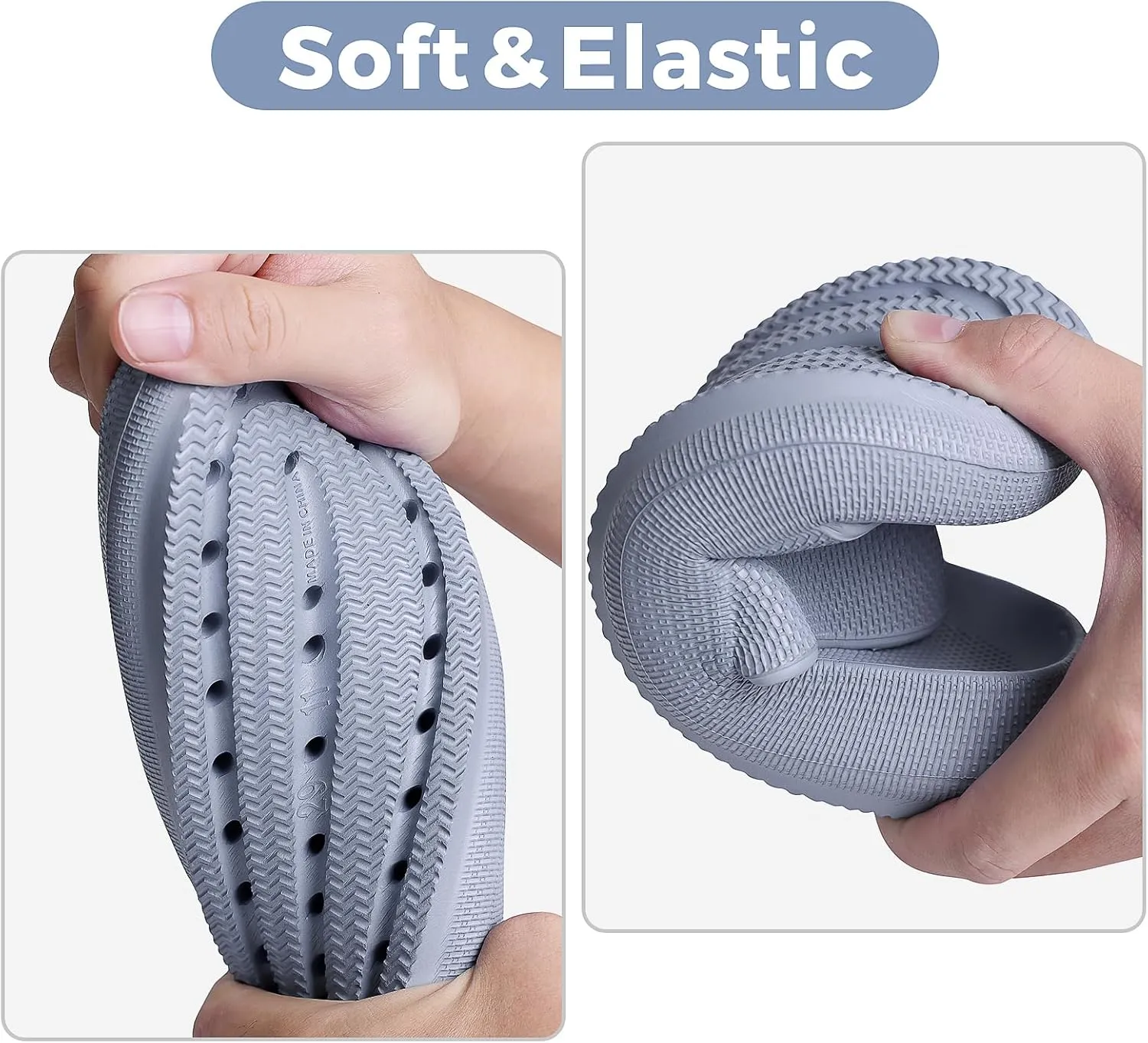 Kids Cloud Slides Boys Girls Flip Flops Slip On Beach Sandals Youth Pool Shower Shoes EVA Summer Slippers11 Little Kids - 6 Big Kids
