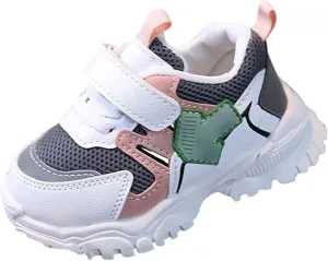 Kids Girls Sports Shoes Casual Single Shoes First Walkers Shoes Summer Outdoor Soft Breathable Dress Shoes for Girls