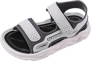 Kids Low Heel Foot Warmer Boy Fashion Comfortable Beach Sandals With Soft Soles Summer Toddler Shoes 1 to