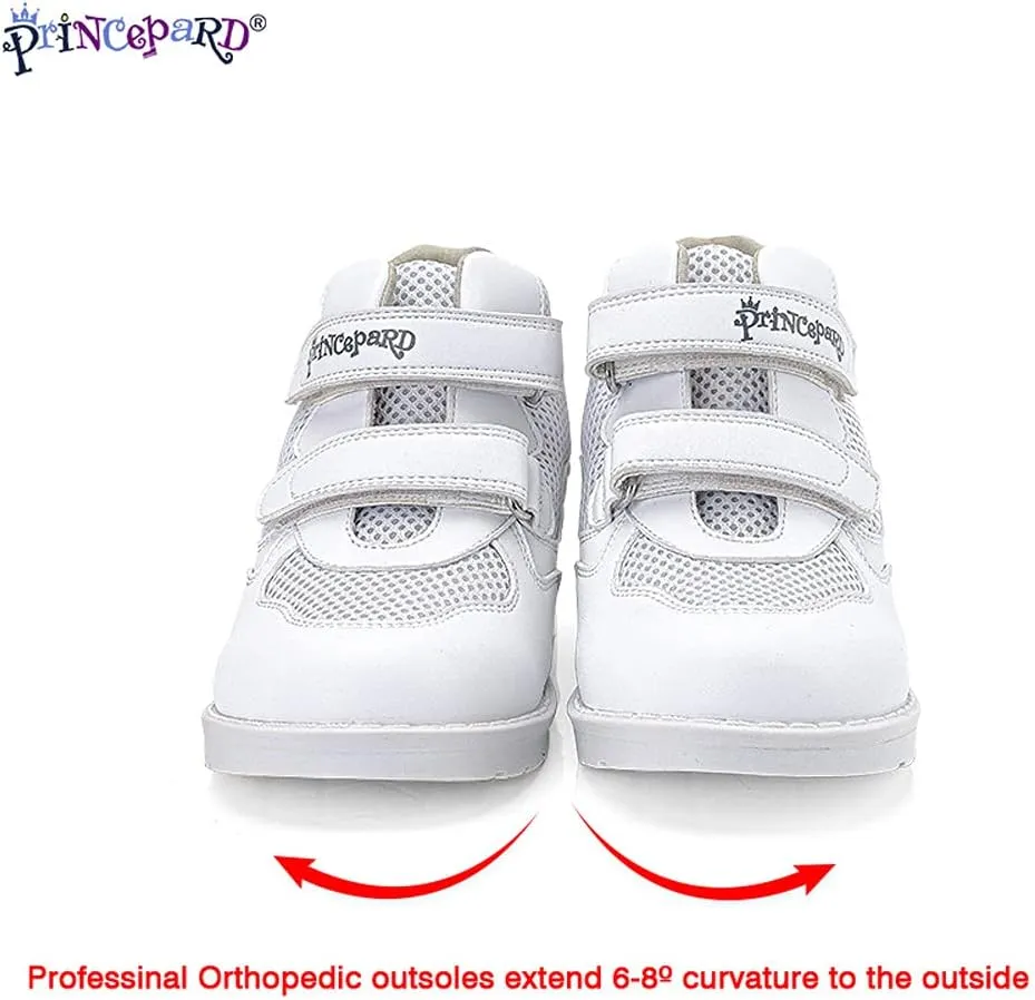 Kids Orthopedic Shoes for Boys and Girls, Children's Corrective Shoes for Toddlers Flat Feet, Walking Correcting Sneakers with Arch and Ankle Support, Non-Slip Soles
