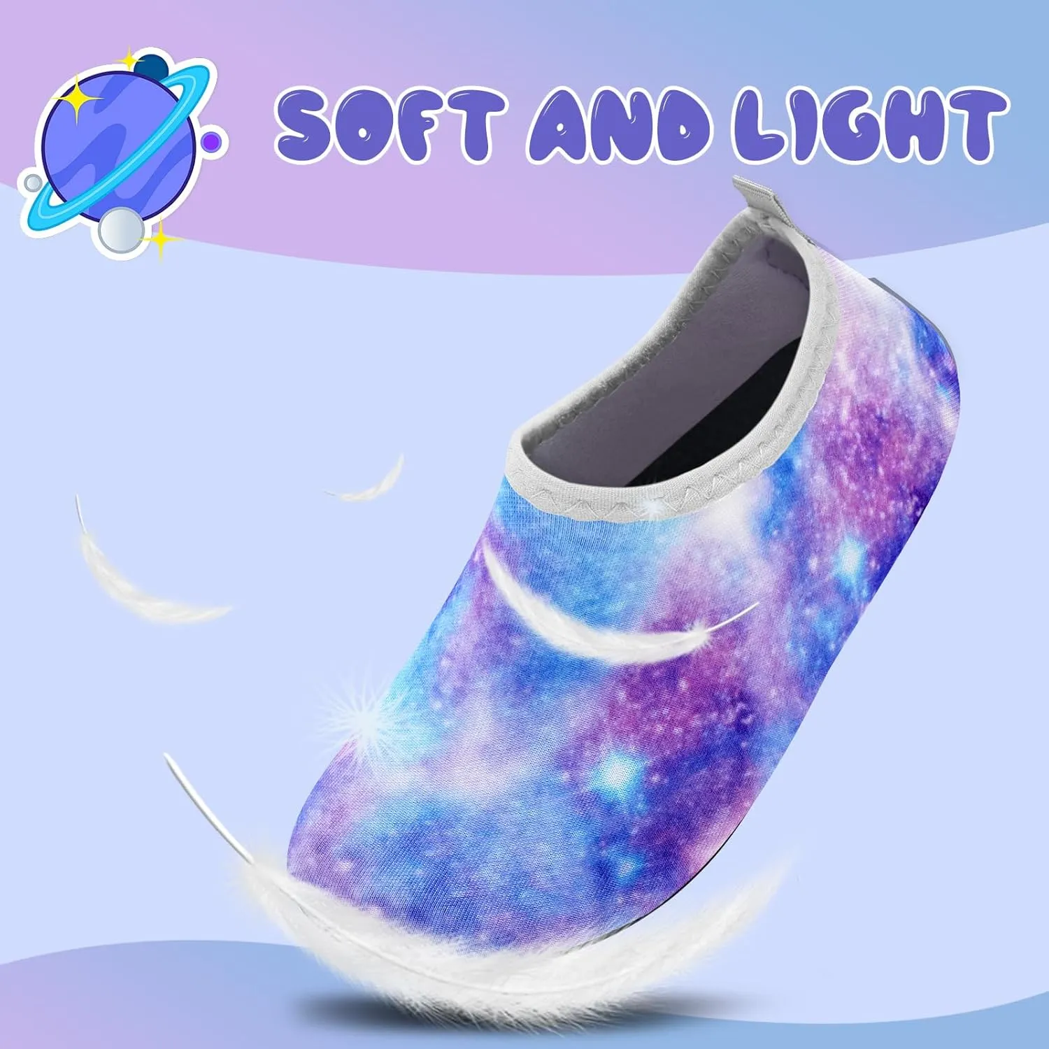 Kids Water Shoes Girls Boys Outdoor Quick Dry Barefoot Aqua Socks for Toddler Sport Beach Swim Surf