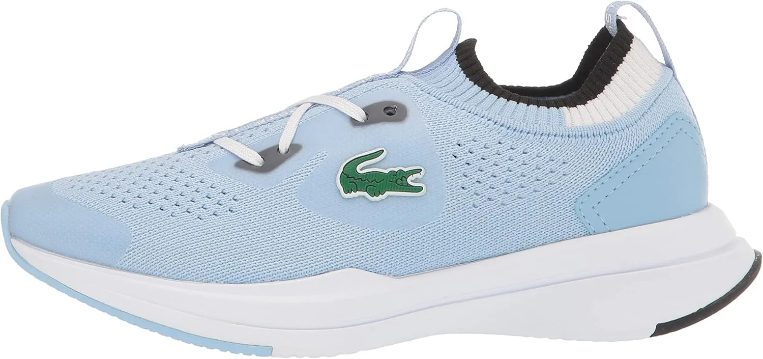 Lacoste Unisex-Child Kids Run Spin Knit Sneaker