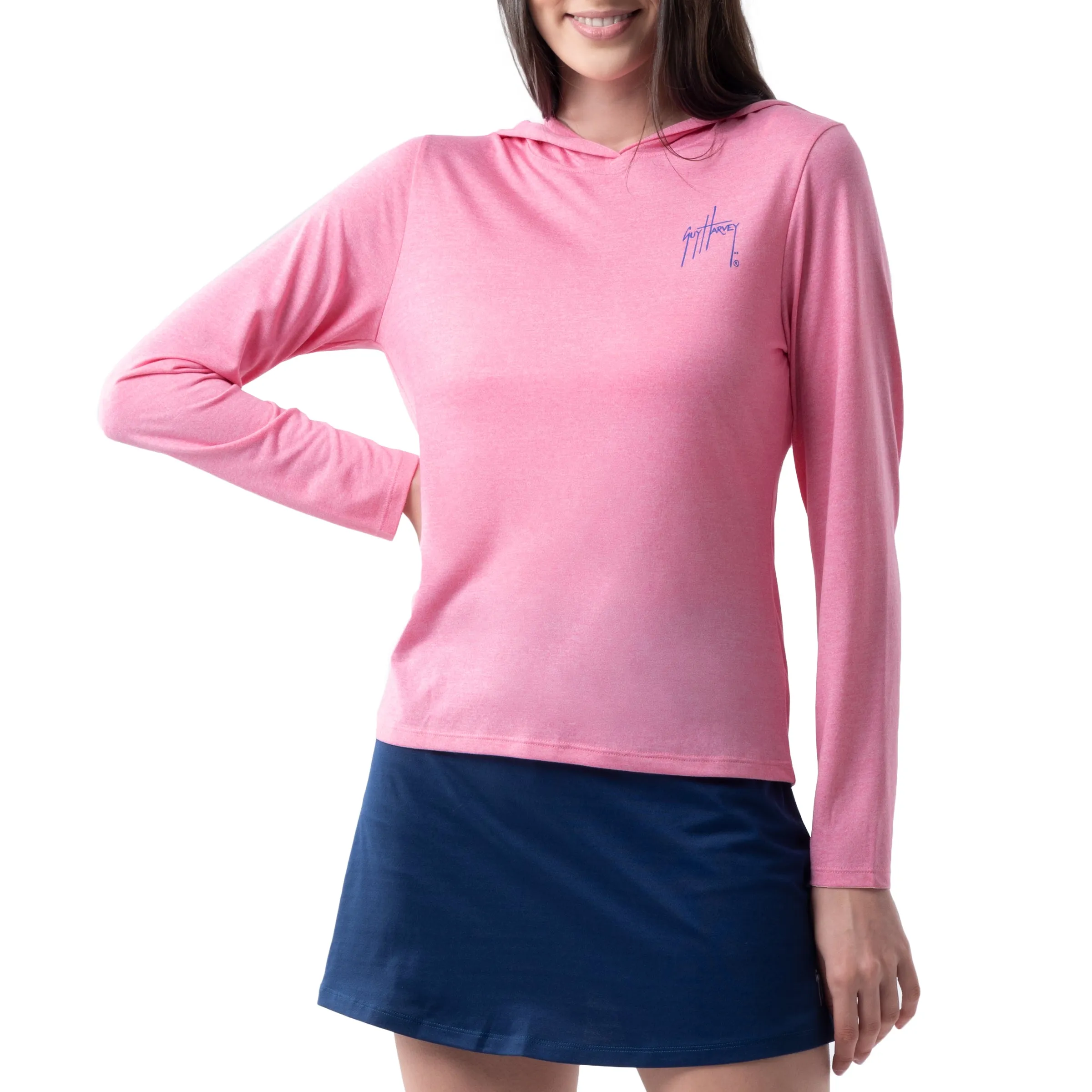 Ladies Marlin Scribble Performance Hoodie