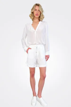 Linda Jogger Short - White