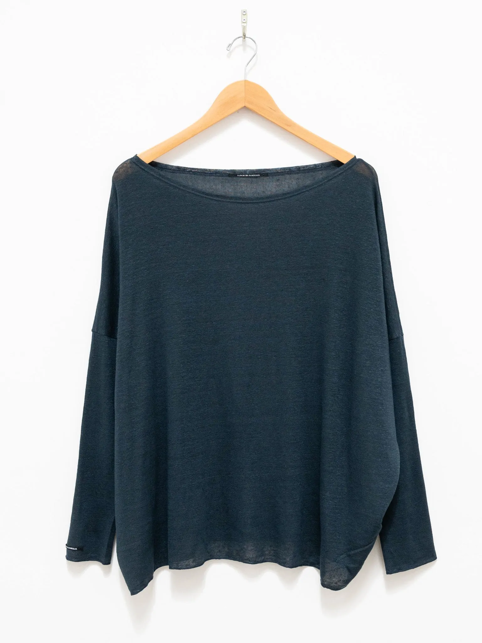 Linen Jumper - Navy