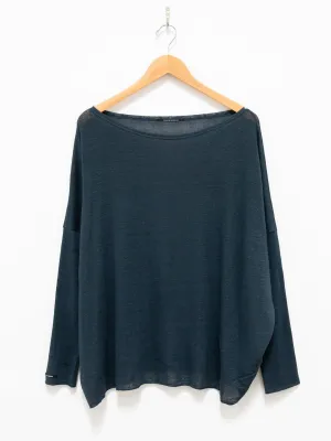 Linen Jumper - Navy