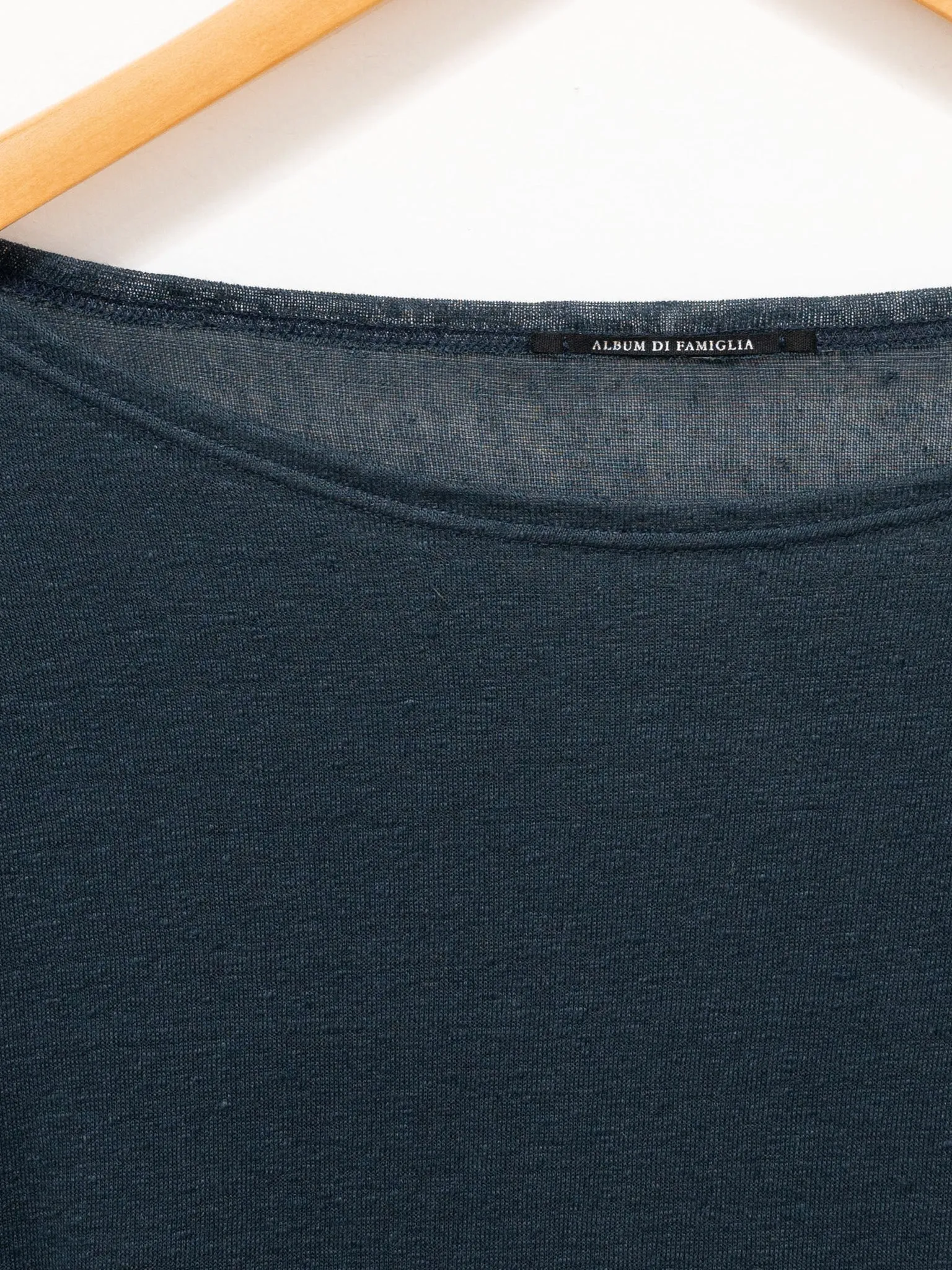 Linen Jumper - Navy