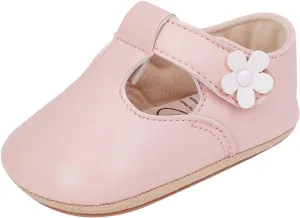 Little Boys Shoes Infant Toddler Shoes Baby Girl Flower Decoration Leather Princess Shoes Soft Sole Toddler 0-18Months