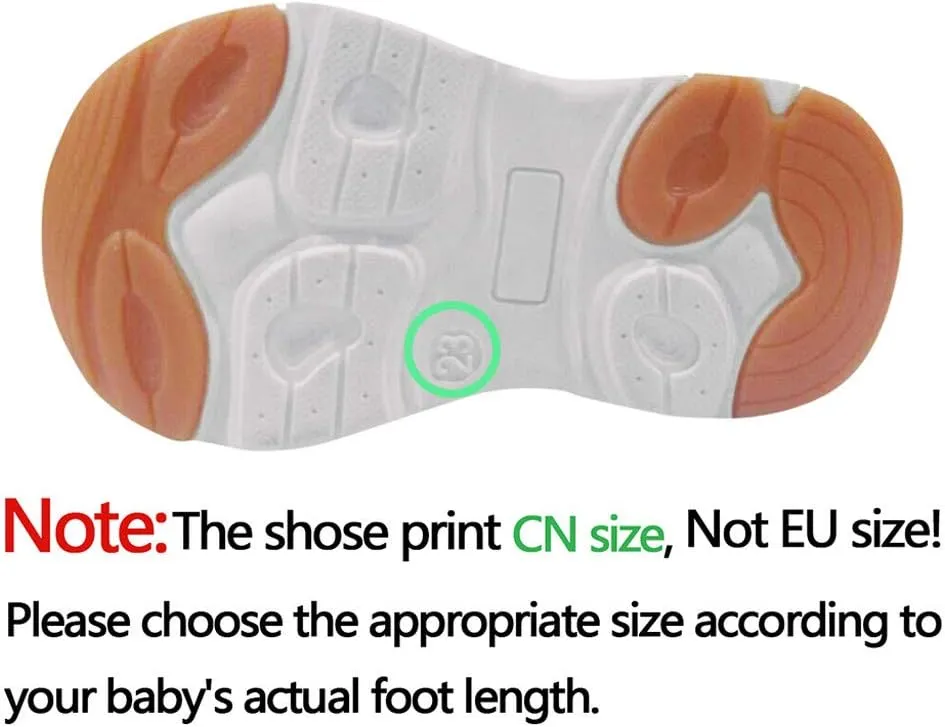 Little Kids Toddler Baby Girls Cartoon Rabbit LED Luminous Sport Shoes Sport Sneakers