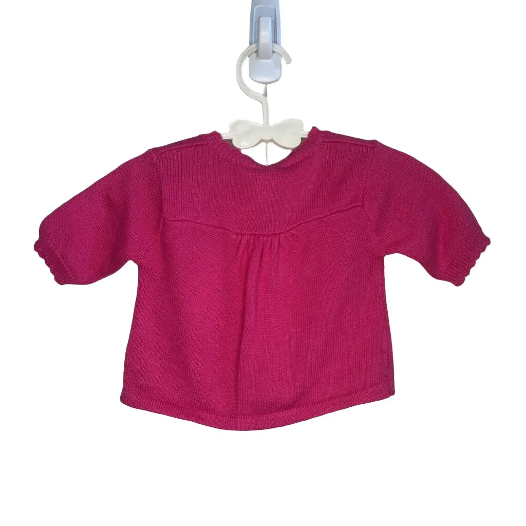 LS Striped Knit Sweater