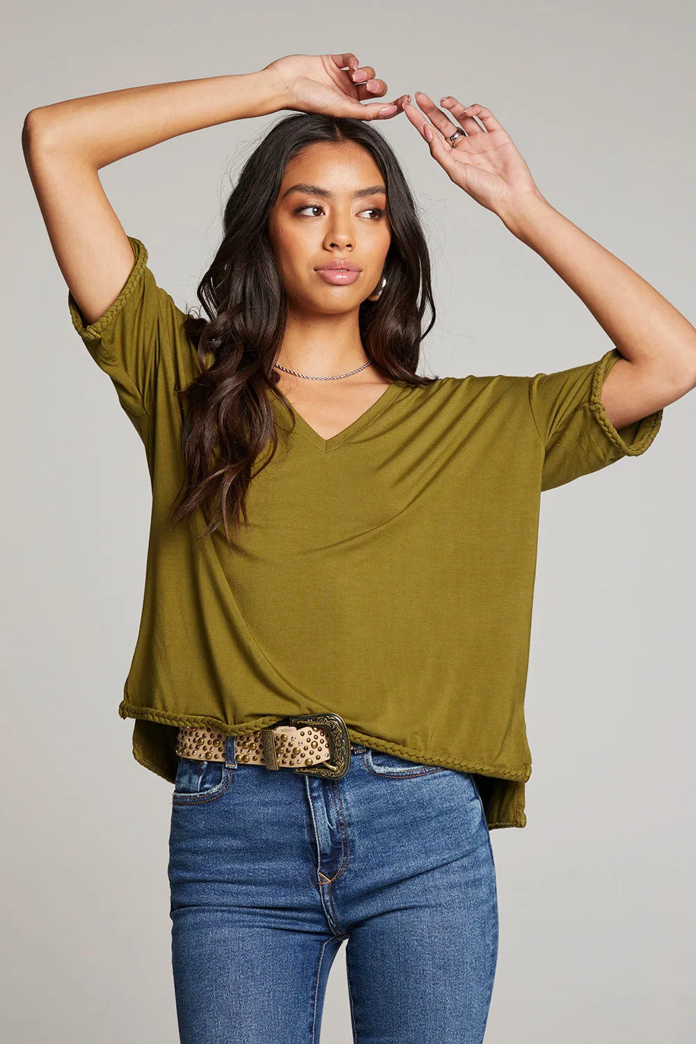 Mason Sphagnum V Neck