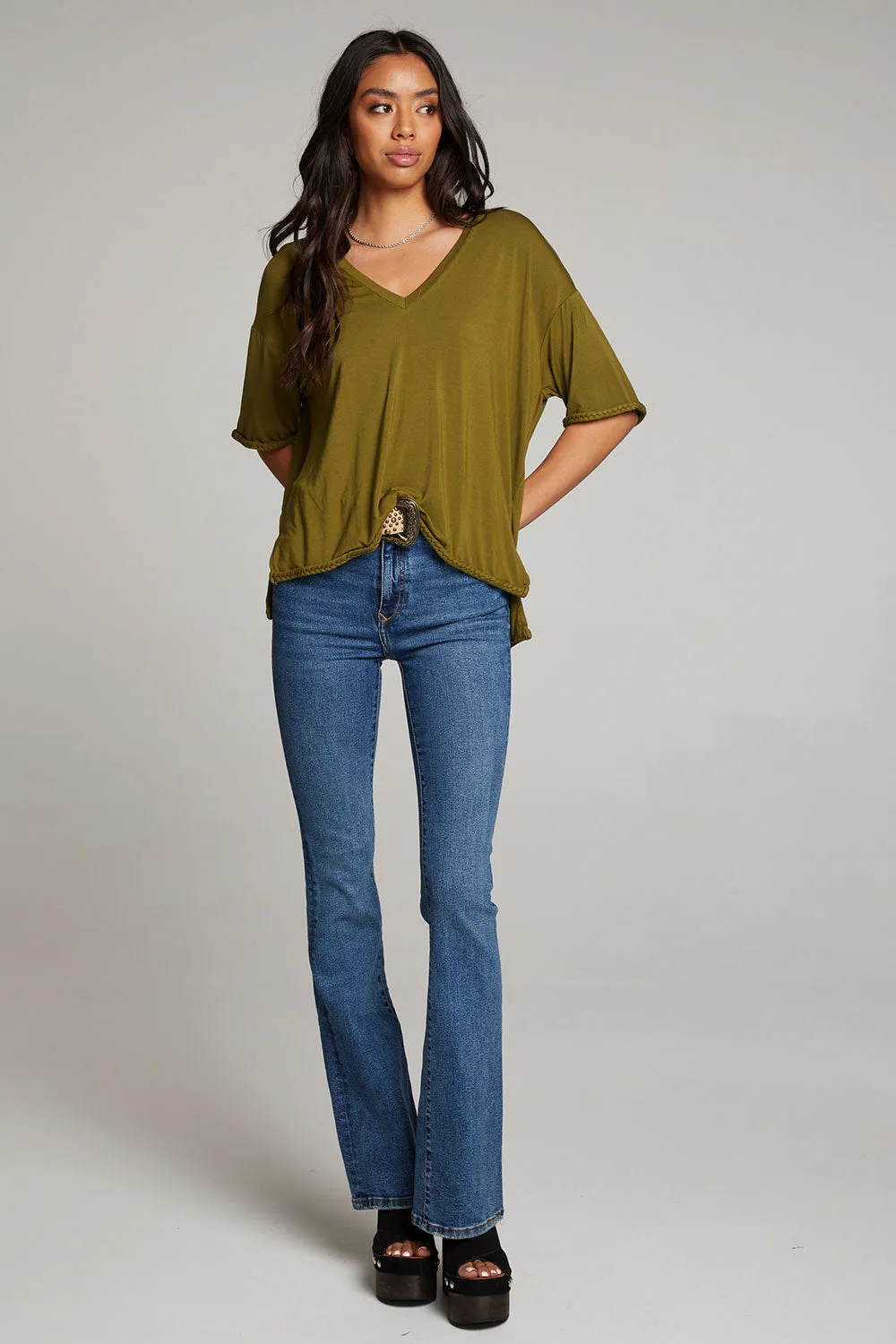 Mason Sphagnum V Neck