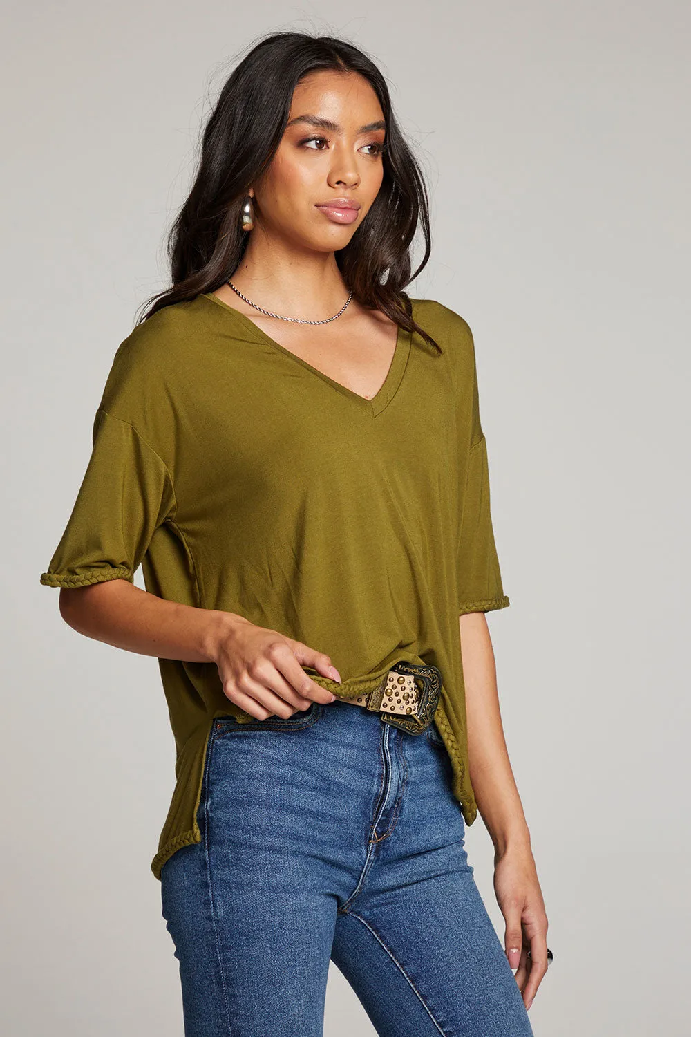 Mason Sphagnum V Neck