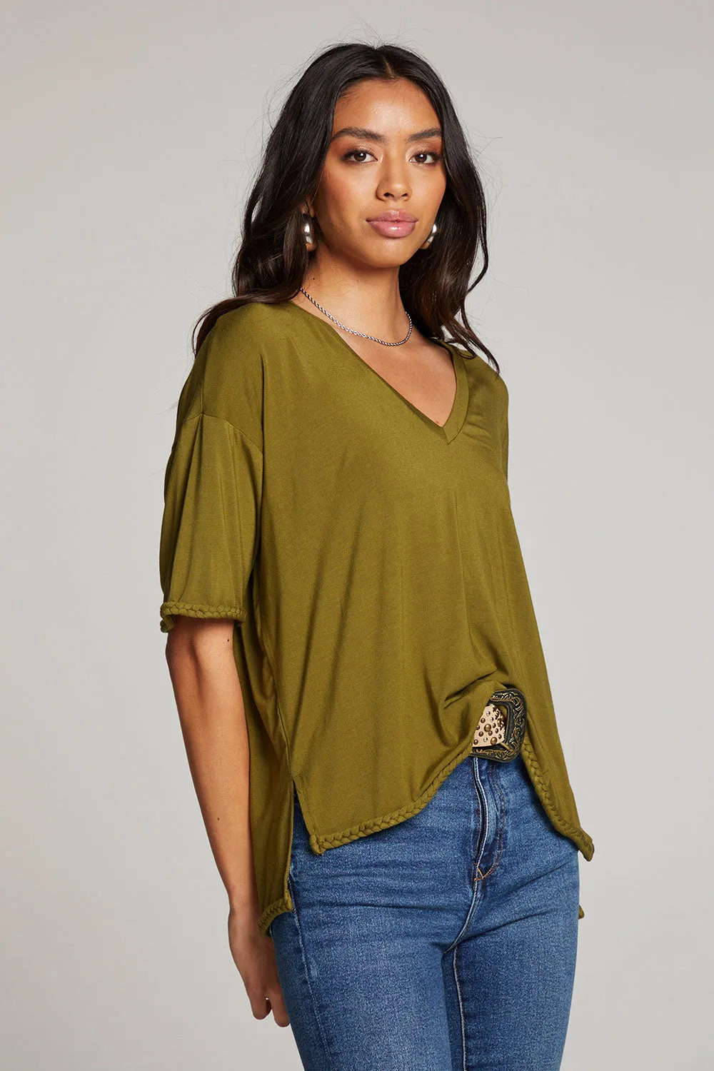 Mason Sphagnum V Neck